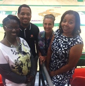 Portia Williams (FAMU) & Christopher Wilburn (Morehouse) AuburnPh.D. candidates, Auburn Mary Rudisill, Ph.D., Auburn, and Sarah Price Ph.D., FAMU 