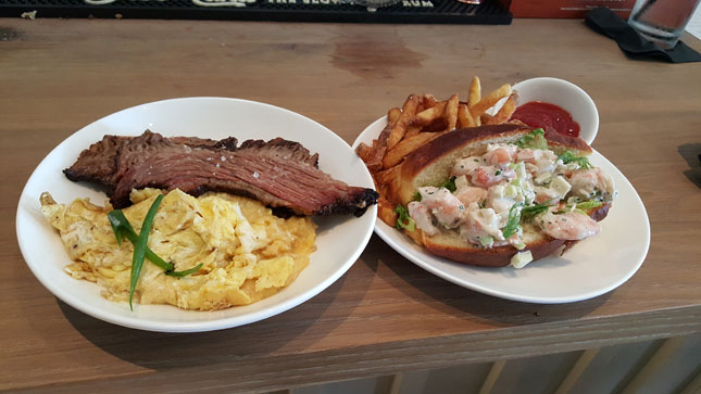 brisket and shrimp final