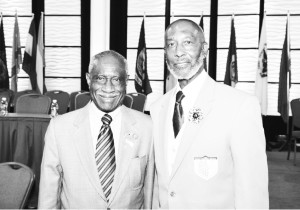 Bishop McKinley Young, left, will replace retiring Bishop John Richard Bryant as the senior bishop for the African Methodist Episcopal Church.